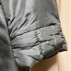 CRESCENDO MORE シルク　ロングコート　ダークグレーサイズフリーの画像