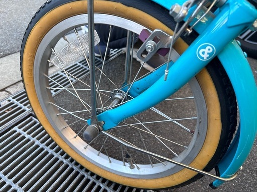 子ども用自転車　14インチ　補助輪付き