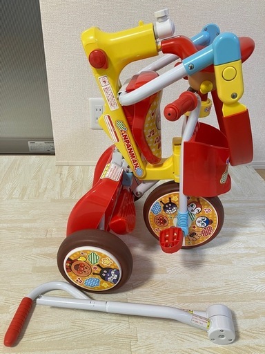 折りたたみ三輪車 アンパンマン