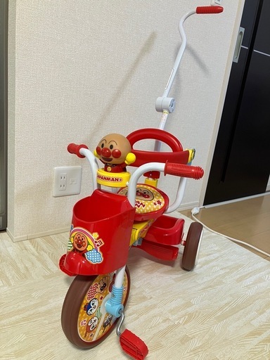 折りたたみ三輪車 アンパンマン