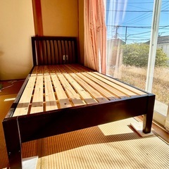 ⚠️早い者勝ち⚠️ ニトリ シングルベッドフレーム（マットレスな...