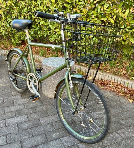 アサヒサイクル ミニベロ マットグリーンSCH206 20インチ東京京王線