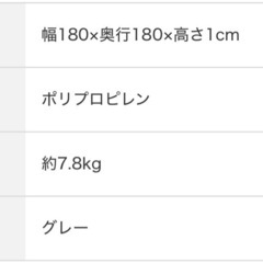 ニトリ「アクセントラグ(NウィンザGY 180R)」 の画像