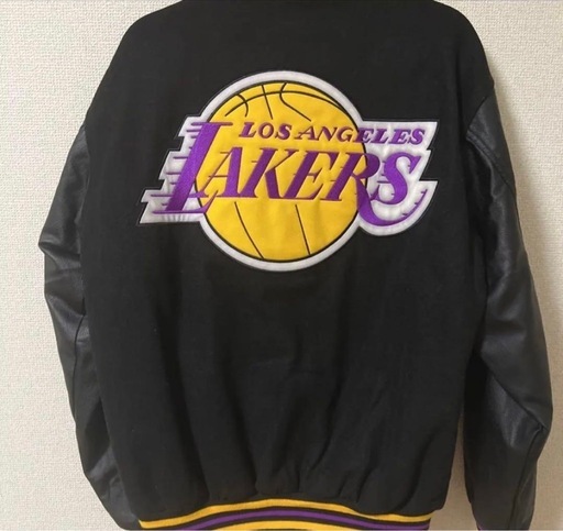 【超美品】レイカーズ NBA スタジャン　XL アウター　レザー