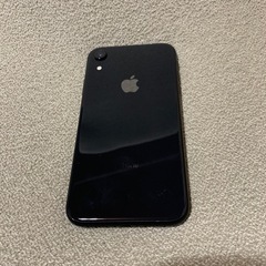 iPhoneXR ブラック 64GBの画像