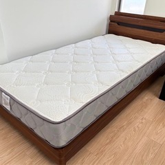 東京インテリア　シングルベッド&マットレス