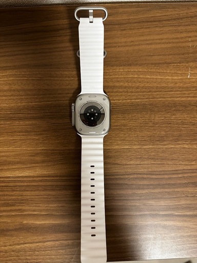 (手渡し限定)Apple Watch Ultra 2 &純正ホワイトバンド&純正ケーブル