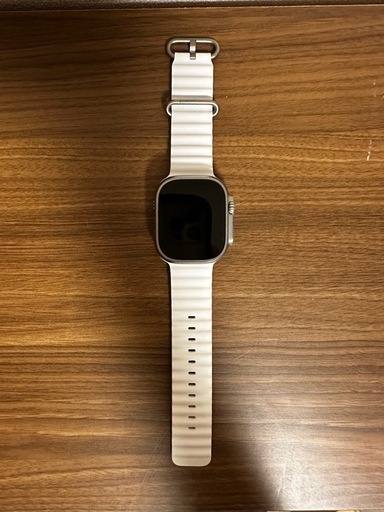 (手渡し限定)Apple Watch Ultra 2 &純正ホワイトバンド&純正ケーブル