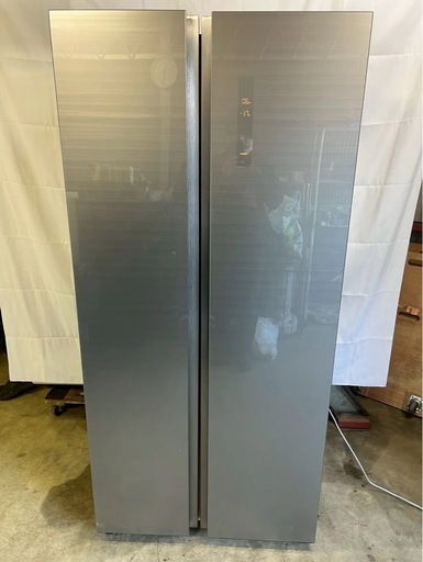 6ヶ月保証】AQUA 冷蔵庫 AQR-SBS45H 2019年製 449L 観音開き