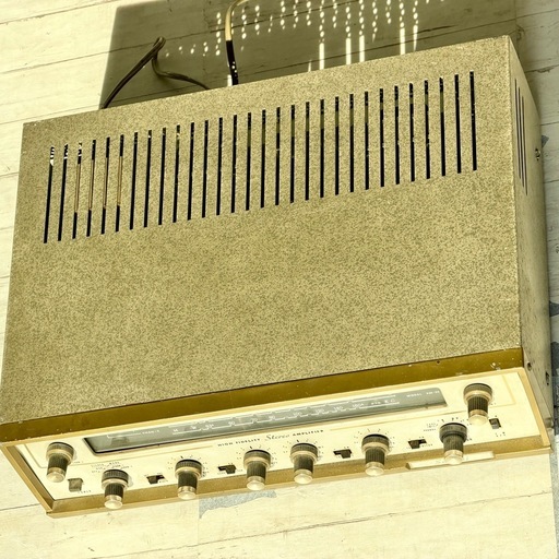 SANSUI「SM-33」'60年代真空管レシーバーアンプ