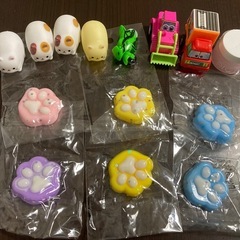 おもちゃ／肉球スクイーズ　など　クレーンゲームまとめ売りの画像