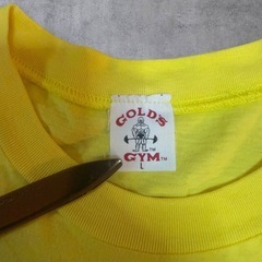 80s 90s GOLD’S GYMゴールドジム ビンテージ Tシャツ Lサイズの画像