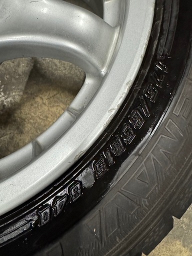 ADVAN ホイール　スタッドレスタイヤ付き