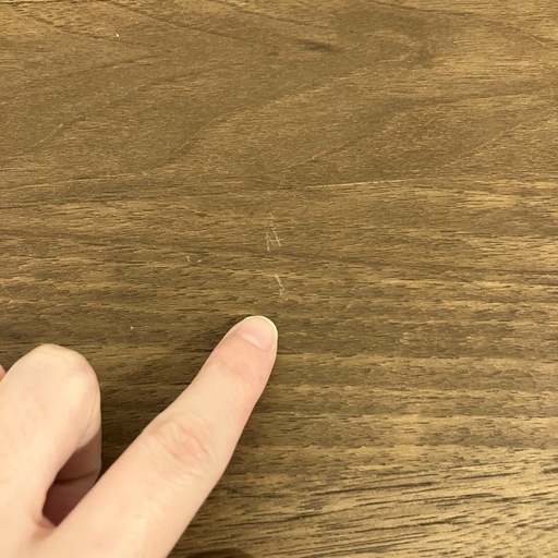 美品◎無印 木製チェスト４段　ウォールナット材