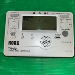 KORG TM-50 コンボチューナーメトロノームの画像