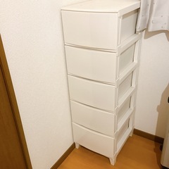 【取引中】5段チェストの画像