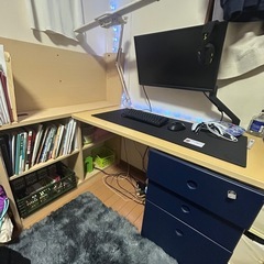 コイズミ学習机フルセットの画像