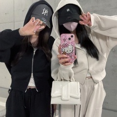 【新品未使用】GRL ダブルジップパーカーセットアップの画像