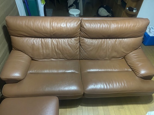 本革ソファー