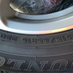 DUNLOP スタッドレスタイヤ　４本　アルファード の画像