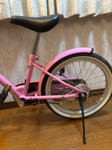 超美品 18インチ 女の子 自転車 三輪車