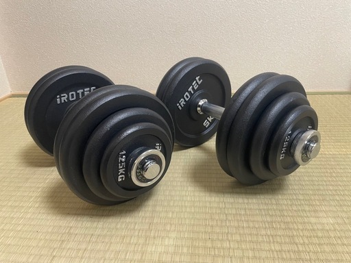 アイロテック　バーベル　片手30kg