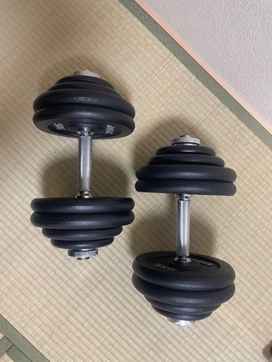 アイロテック　バーベル　片手30kg