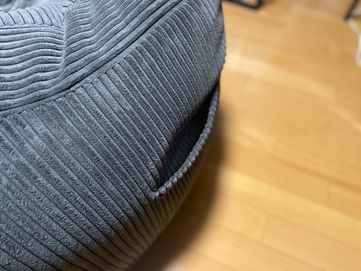 LOOSY 1人掛けビーズソファ Charcoal