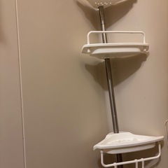 コーナーラック　浴室の画像