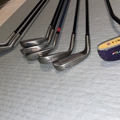 レディース　ゴルフセット　FILA アイアンセット　ドライバーの画像