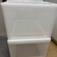 収納ケース 2個の画像