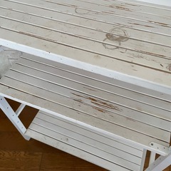 【決まりました】3段木製棚☆中古品☆の画像