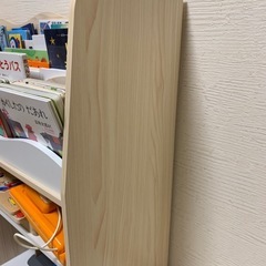【お取引確定
】ニトリ 絵本棚 (キッズラック ホワイト) の画像