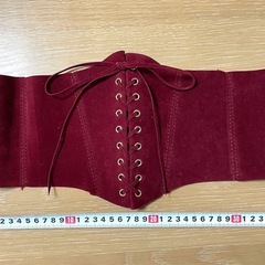 キッズ　ベルト　フェイクスエード　子供用の画像