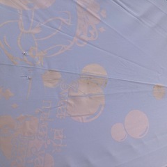 スノーシューズ と 傘　のセットの画像