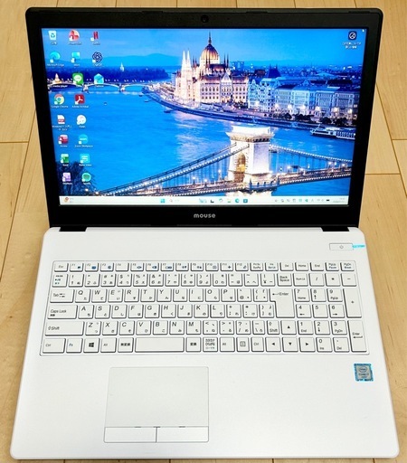 マウスコンピュータ Corei7 8GB 240GB Office2024 FHD 新品バッテリー Windows11 