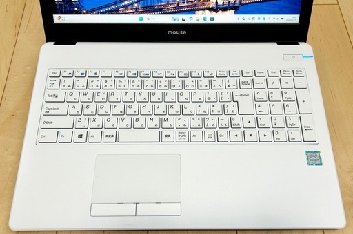 マウスコンピュータ Corei7 8GB 240GB Office2024 FHD 新品バッテリー Windows11 