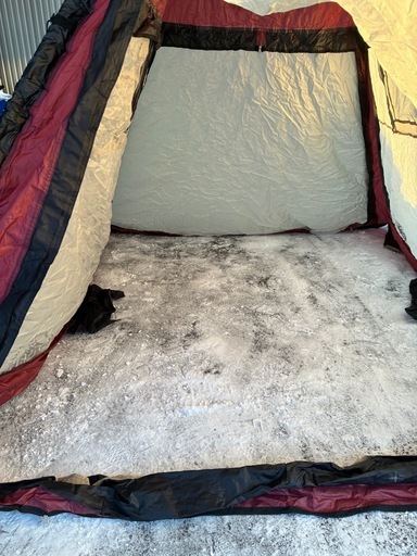 ワンタッチテントワカサギテント (フィッシャー) 江別のスポーツの中古