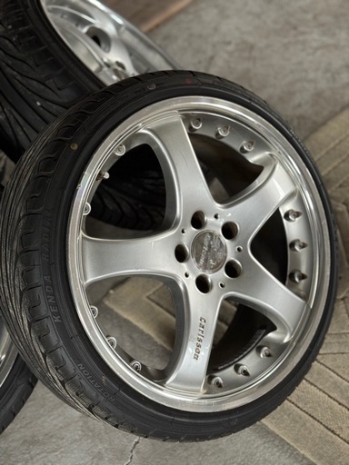Carlsson カールソン 1/5 19インチ　2023年制KR20タイヤ付き