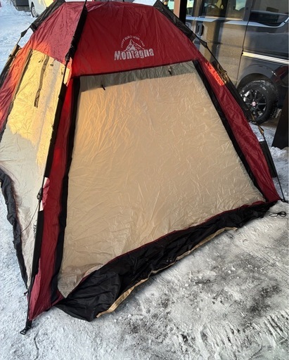 ワンタッチテントワカサギテント (フィッシャー) 江別のスポーツの中古