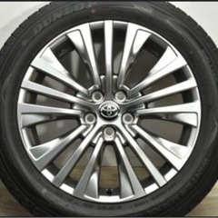 ハリアー　80 ホイールセット　スタッドレス付き　の画像