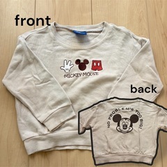 【まとめ売り】80cm 男の子 裏起毛　トレーナー　ディズニー　ストリート　冬物　子供服　の画像