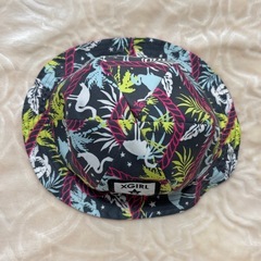 ベビー帽 XGIRL STAGES ハット リバーシブル 動物柄 ピンクの画像