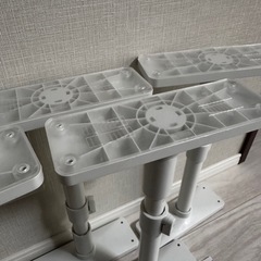 家具転倒防止スタンド　突っ張り棒　転倒防止ポール　2セット4本の画像
