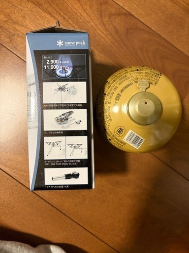 【新品未使用】ヤエンストーブ　レギ　OD缶付 
