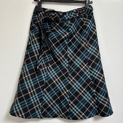 【BURBERRY BLUE LABEL】フレアスカートの画像
