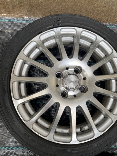 決まりました　タイヤ付アルミホイール6本セット　165/50R15 165/55R14 軽自動車用