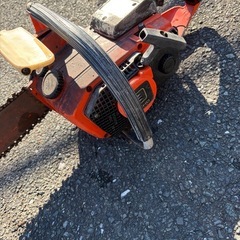 （ECHO）ブランドのチェーンソーです。の画像