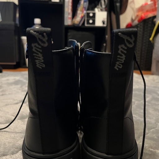 PUMA レザーブーツ 厚底