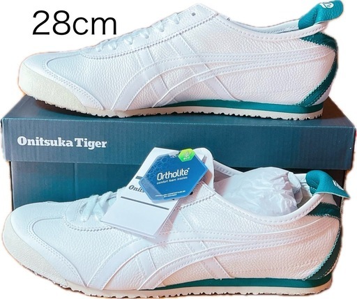 Onitsuka Tiger MEXICO 66 ホワイト/グリーンUS10
